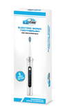 Electric Toothbrush - 3 Brush Heads, Rechargeable Battery, USB Plug