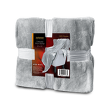 Oversized Throw Blanket - 50 x 70" Size, 100% Polyester